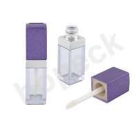 Cosmetic square/round Transparent Lip Gloss Container Lipgloss Tube