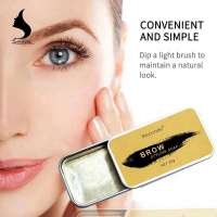 Ready To Ship Eyebrow Styling Longlasting Waterproof Soap Eye Brow Wax With Free Brush